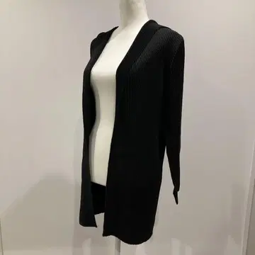 SPECCHIO 스페치오 40 셔틀 플리츠 롱 가디건