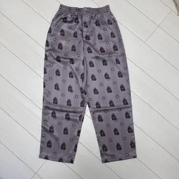 보라색 와이드 팬츠 심장