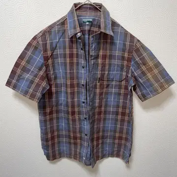 Paul Smith Jeans 폴스미스 청바지 반팔 셔츠 체크 무늬