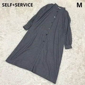 SELF+SERVICE 리사와 가스파르 자수 원피스