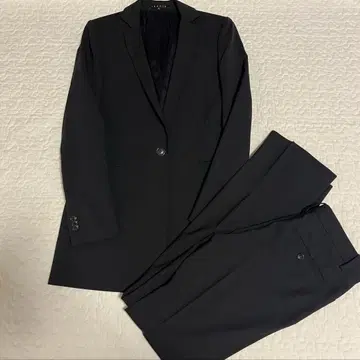 띠어리 여성용 팬츠 수트 셋업 블랙 S M