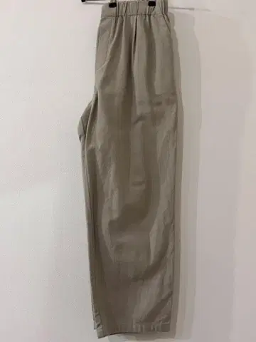 evameva 에붐에바 코튼 실크 와이드 팬츠 베이지 M