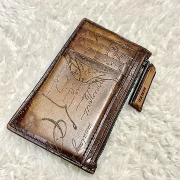 BERLUTI 벨루티 캘리그래피 가죽 프래그먼트 케이스