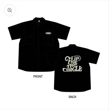 INI FLIP THE CIRCLE 워크 셔츠 M 사이즈
