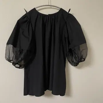 '새상품급' cen. 쉬폰 슬리브 블라우스