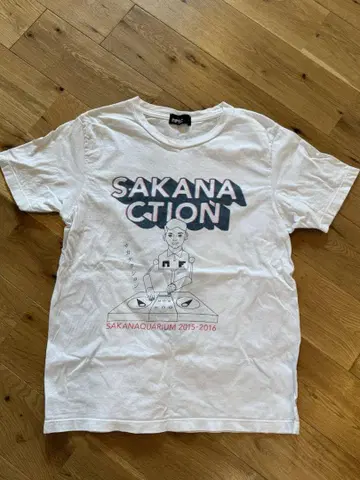 Sakanaction 사카낙션 사카나쿠아리움 투어 티셔츠