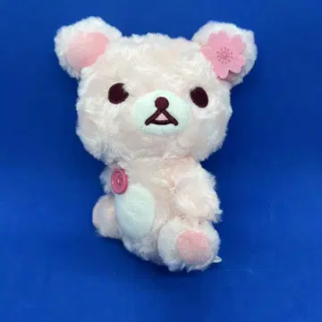 벚꽃 리락쿠마 코리락쿠마 로즈 보아 봉제 인형