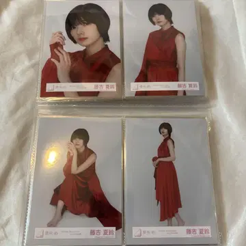 사쿠라자카46 후지요시 카린 BACKSLIVE 브로마이드 컴프