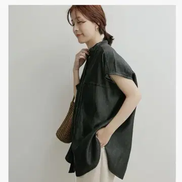 어반 리서치 도어스 리요셀 데님 프렌치 슬리브