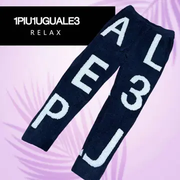 1PIU1UGUALE3 릴랙스 팬츠 네이비