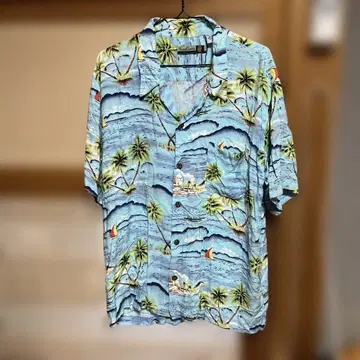 Pineapple Connection 하와이안 셔츠 반팔 러시아 제