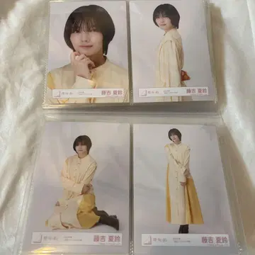 사쿠라자카46 후지요시 카린 2022 봄 사복 브로마이드 컴프