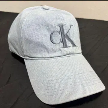 Calvin Klein 캘빈클라인 ck 데님 캡 라이트 블루