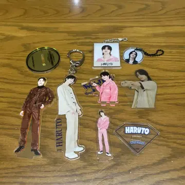 treasure 하르토 아크릴 스탠드 아크링 키링 세트