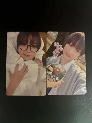 사진 카드 2장 세트