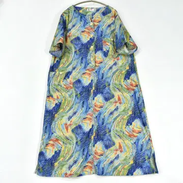 카모이 요코 TUNIC 원피스 룸웨어
