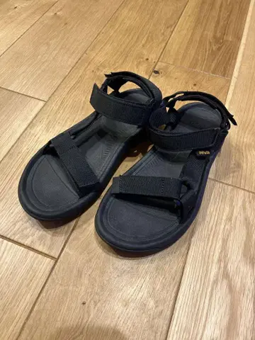 Teva 허리케인 XLT 2 블랙 스포츠 샌들 25cm