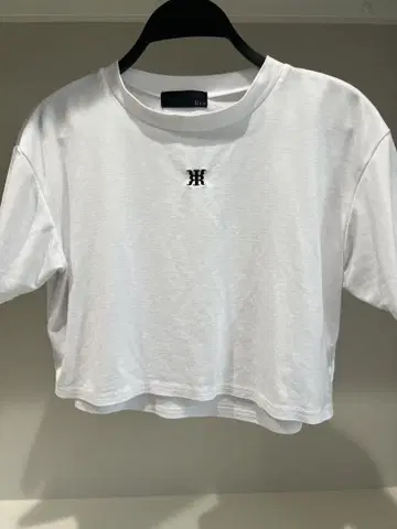 Riu 크롭 티셔츠 화이트