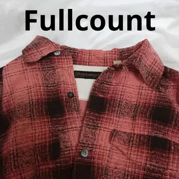 FULLCOUNT 풀카운트 플란넬 셔츠 체크 셔츠 40 긴팔 셔츠