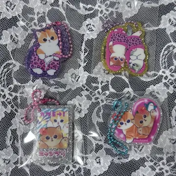 모프 샌드 mofusand 아크링 키링 아크릴 키링 걸리