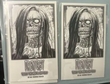 DIR EN GREY 회장에서만 판매되는 한정판 스티커 교토