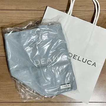 DEAN & DELUCA 토트백 스노우 블루 <> S 사이즈
