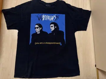 GILDAN 블랙 XL 티셔츠 그래픽 프린트