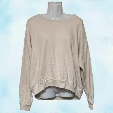 H&M 에이치앤엠 트레이닝복 베이지 여성용 긴팔