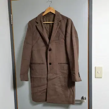 UNITED ARROWS 체스터 코트 브라운