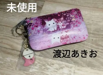 와타나베 아키오 천연 가죽 소품함