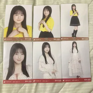 노기자카46 브로마이드 스즈키 유타 도트 오사카 라이브 티셔츠 6종 컴프