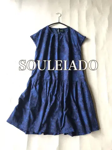 투모로우랜드 SOULEIADO 보타니컬 무늬 원피스