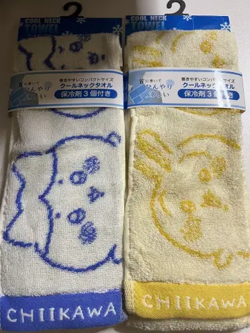치이카와 (먼작귀) 쿨 넥 타월 2장