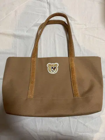 러브러리 바이 페이러 올드 테디 걸 와펜 토트백