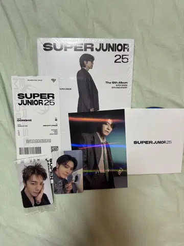 SUPERJUNIOR 동해 CD 트레이딩 카드
