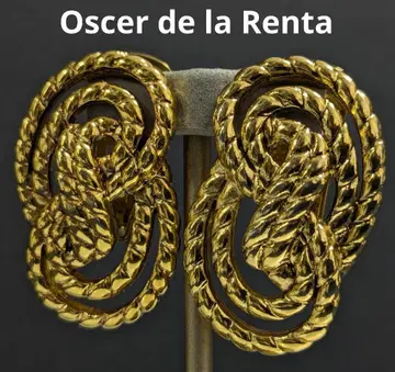 Oscer de la Renta 빈티지 귀찌