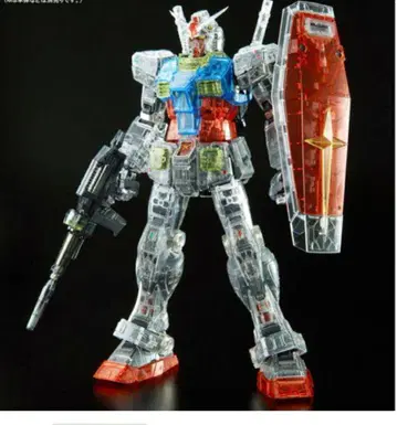 PG UNLEASHE 1/60 RX-78-2 건담 클리어 컬러 바디