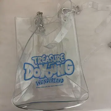 TREASURE 도영 클리어 숄더백
