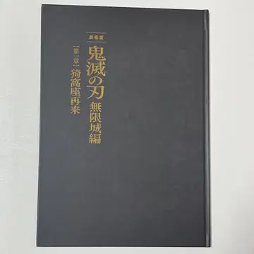 극장판 귀멸의 칼날 무한의 성 제1장 팜플렛 초판