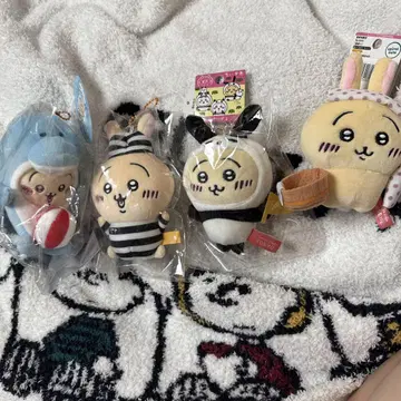 치이카와 토끼 마스코트 4종 세트