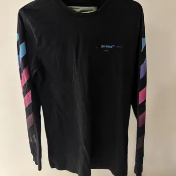 Off-White 롱 슬리브 셔츠 블랙