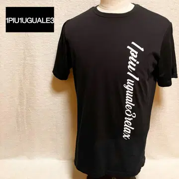 우노피우 1PIU1UGUALE3 릴랙스 남성용 반팔 티셔츠 M