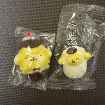 폼폼푸딩 키링 2개 세트