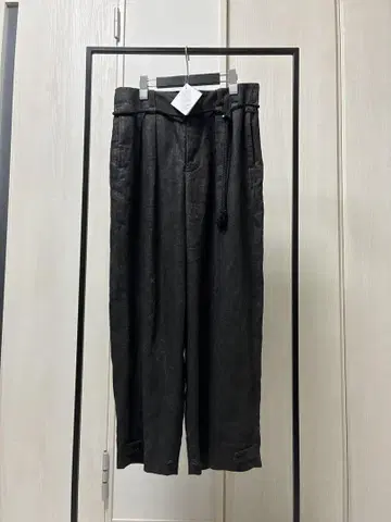 에토센스 ETHOSENS 25SS 리넨 스퀴즈 슬랙스