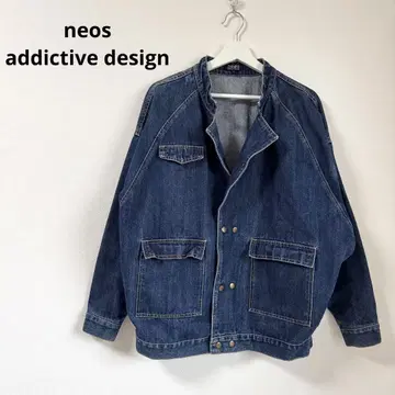neos addictive design 오버 사이즈 데님 자켓 L
