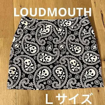 Loud Mouse 여성용 골프 의류 스커트 올 패턴 블랙 계열