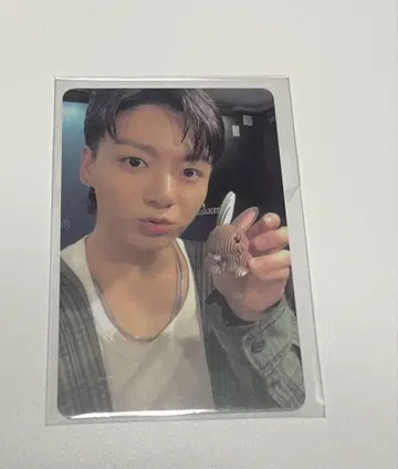 BTS 정국 GOLDEN PVC 트레이딩 카드