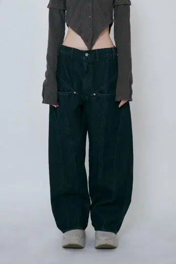 viavanda 데님 팬츠