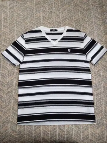 BLACK LABEL CRESTBRIDGE 남성용 보더 티셔츠 L
