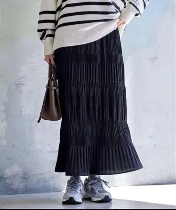JORNALSTANDARD 미니 플리츠 셔링 SK 38